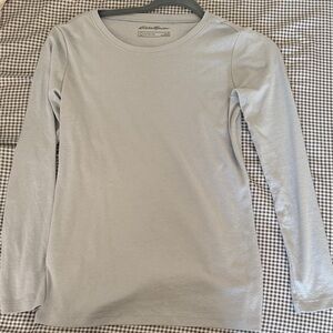 Eddie Bauer Soft baby blue Long Sleeve Shirt